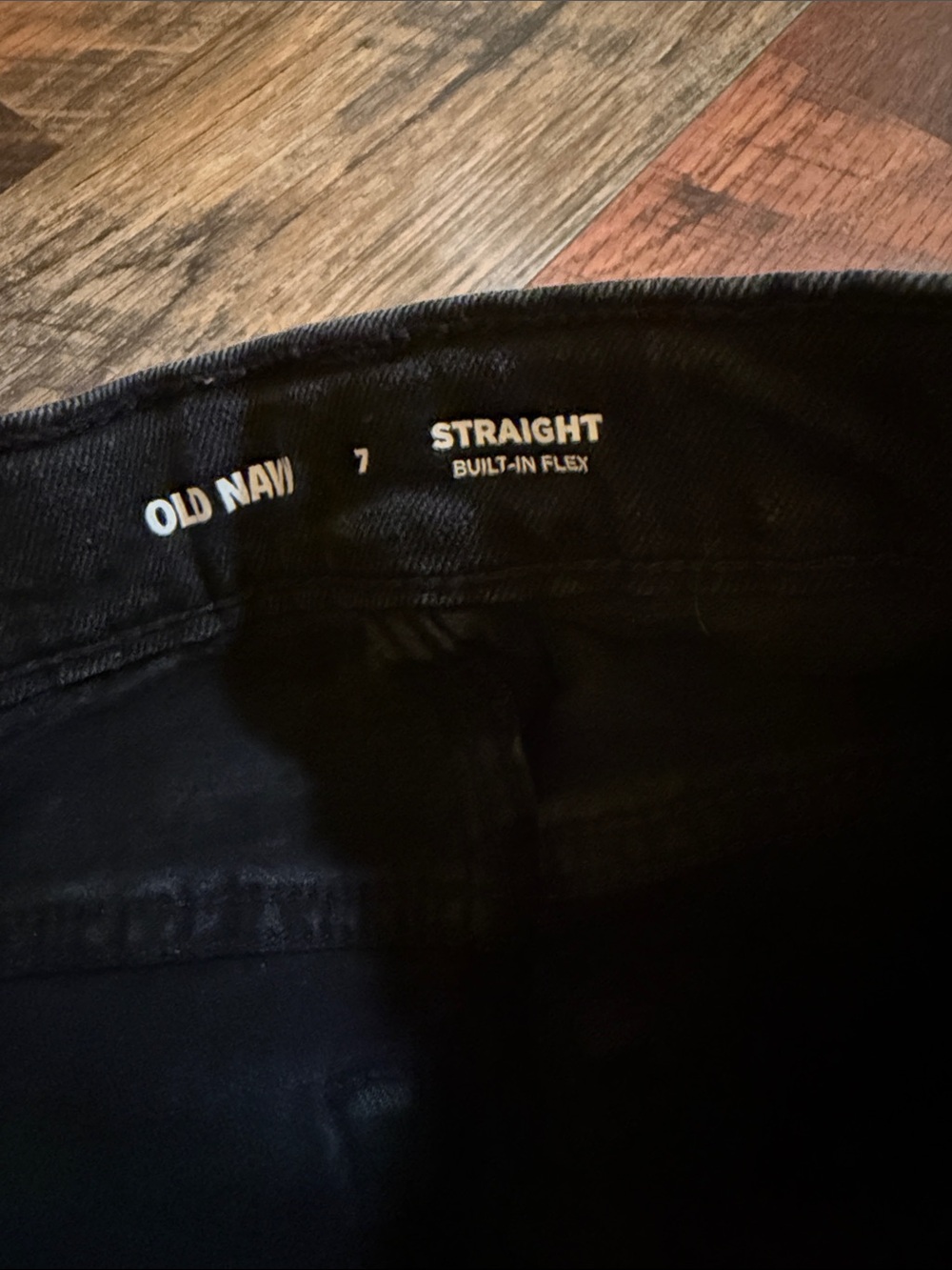 Old Navy Kids Straight Jeans — Black